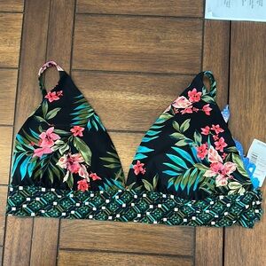 NWT SKINNYDIPPERS bikini top